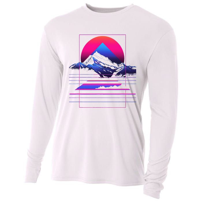 80s Aesthetic Cool Graphic S 6xl Graphic Cooling Performance Long Sleeve Crew