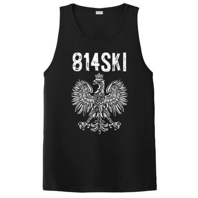 814 Area Code Erie Pennsylvania 814ski Polish Pride PosiCharge Competitor Tank