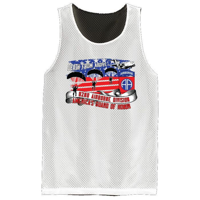 82nd Airborne Division Paratrooper Veteran Fort Bragg Gifts Mesh Reversible Basketball Jersey Tank