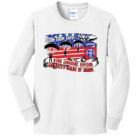 82nd Airborne Division Paratrooper Veteran Fort Bragg Gifts Kids Long Sleeve Shirt