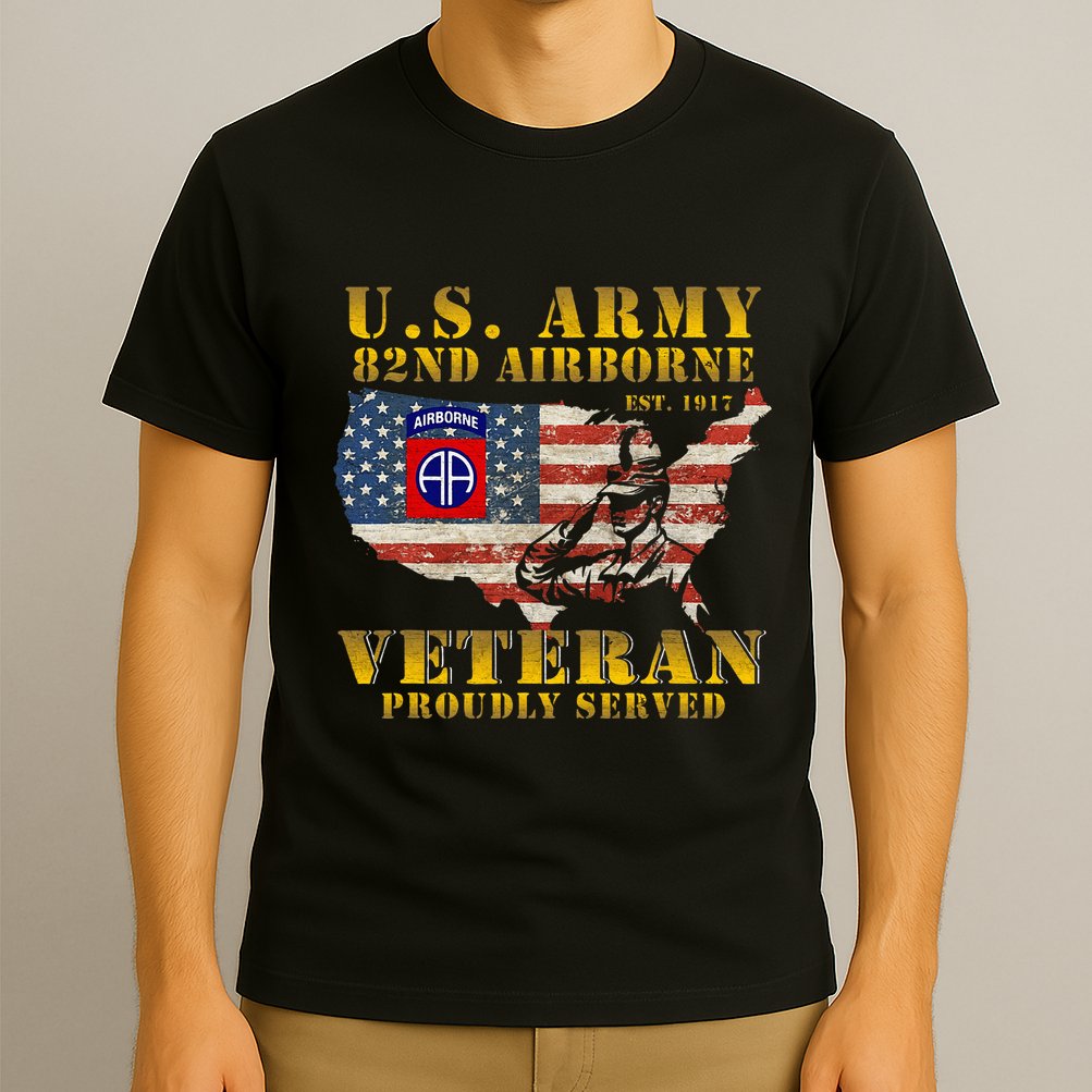 82nd Airborne Division Death From Above Fort Bragg T-Shirt