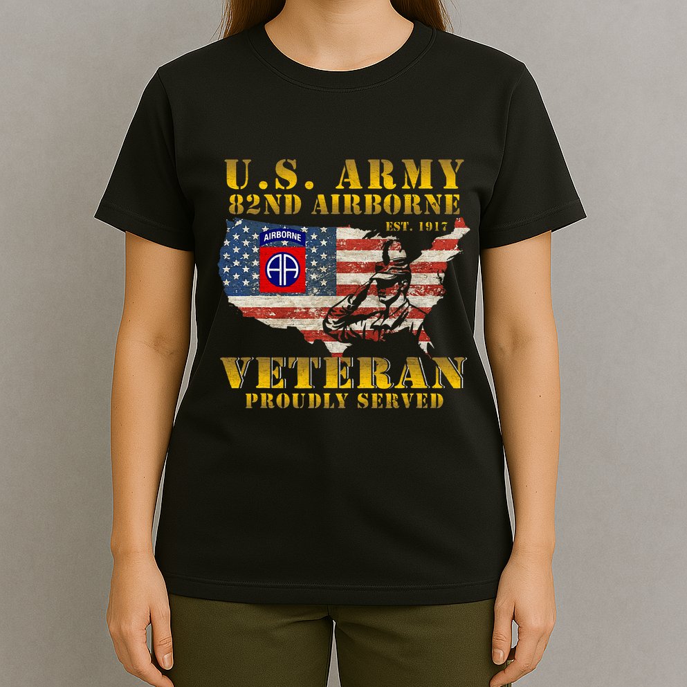 82nd Airborne Division Death From Above Fort Bragg T-Shirt