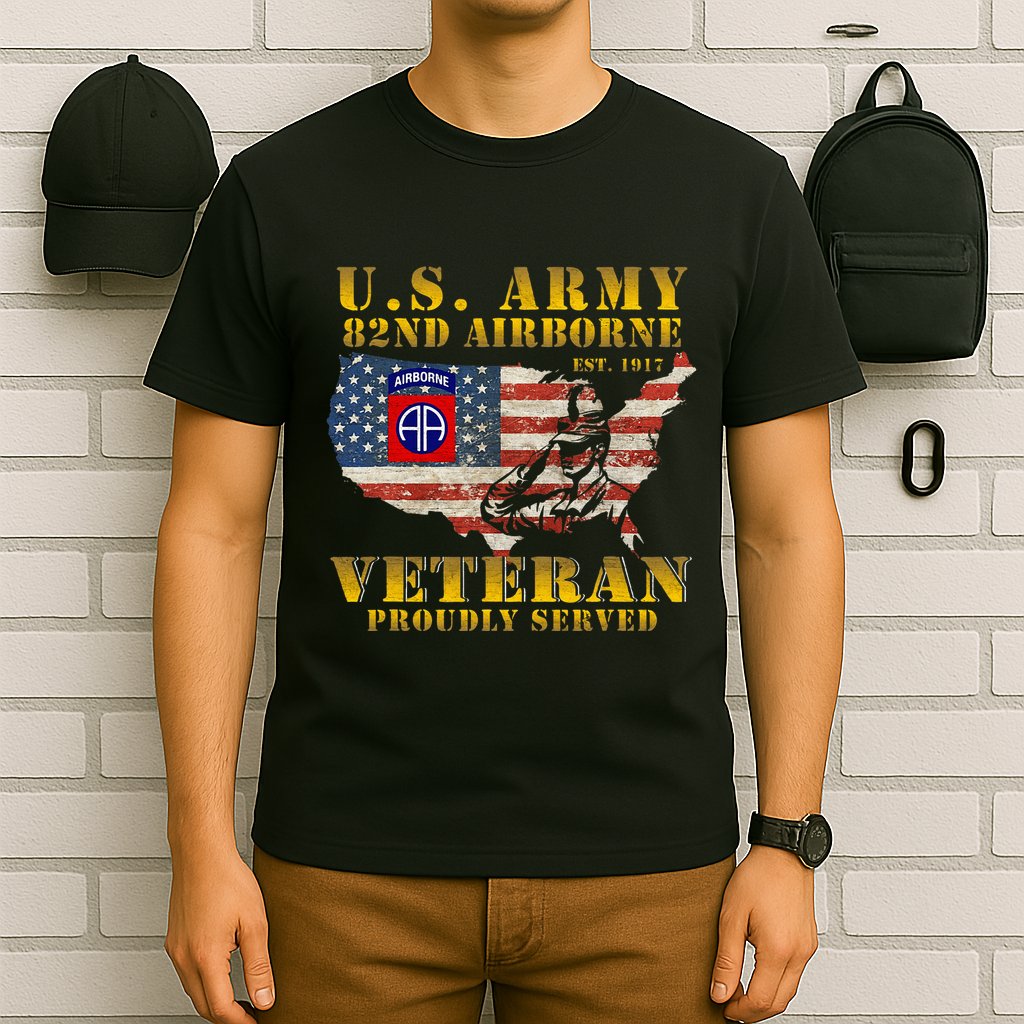 82nd Airborne Division Death From Above Fort Bragg T-Shirt