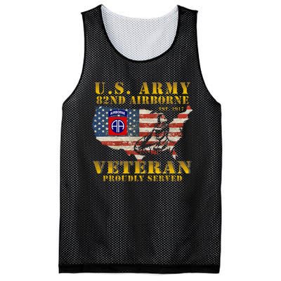 82nd Airborne Division Death From Above Fort Bragg Mesh Reversible Basketball Jersey Tank