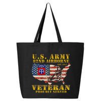82nd Airborne Division Death From Above Fort Bragg 25L Jumbo Tote