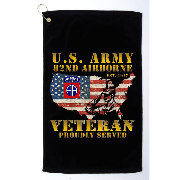82nd Airborne Division Death From Above Fort Bragg Golf Towel