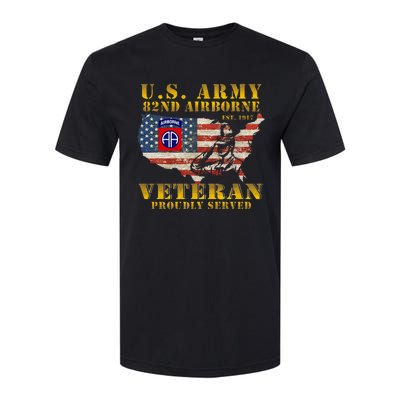 82nd Airborne Division Death From Above Fort Bragg Softstyle CVC T-Shirt