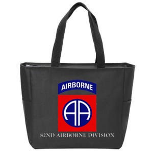 82nd Airborne Division Zip Tote Bag