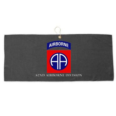 82nd Airborne Division Large Microfiber Waffle Golf Towel