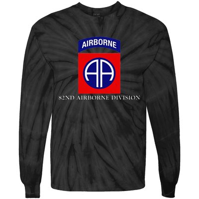 82nd Airborne Division Tie-Dye Long Sleeve Shirt