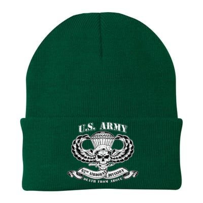 82nd Airborne Division Paratrooper Veteran Fort Bragg Gifts Knit Cap Winter Beanie