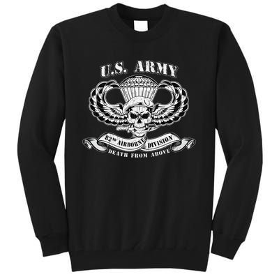 82nd Airborne Division Paratrooper Veteran Fort Bragg Gifts Tall Sweatshirt