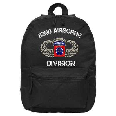 82nd Airborne Division Veteran 16 in Basic Backpack