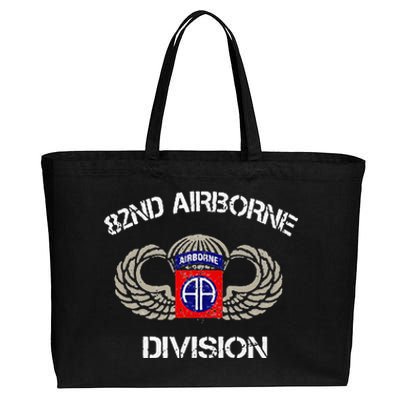 82nd Airborne Division Veteran Cotton Canvas Jumbo Tote