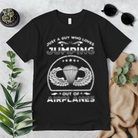 82nd Airborne For Jump Wings Paratrooper Premium T-Shirt