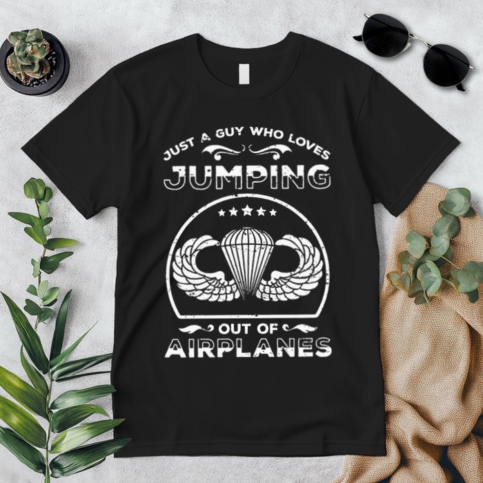 82nd Airborne For Jump Wings Paratrooper Premium T-Shirt