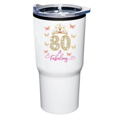 80 And Fabulous 80 Years Old Women 80th Birthday Tumbler