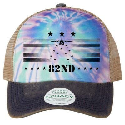 82nd Airborne Paratrooper Vintage Legacy Tie Dye Trucker Hat