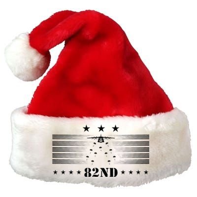 82nd Airborne Paratrooper Vintage Premium Christmas Santa Hat