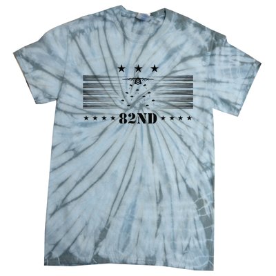 82nd Airborne Paratrooper Vintage Tie-Dye T-Shirt