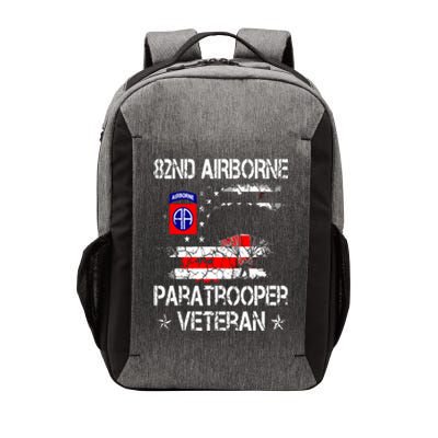 82nd Airborne Paratrooper Veteran Flag Veterans Day Vector Backpack