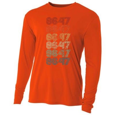 8647 Anti Trump 86 47 Cooling Performance Long Sleeve Crew