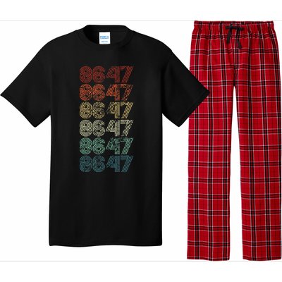 8647 Anti Trump 86 47 Pajama Set