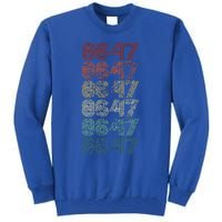 8647 Anti Trump 86 47 Tall Sweatshirt