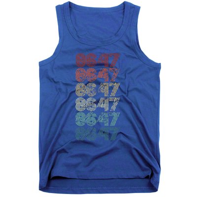 8647 Anti Trump 86 47 Tank Top