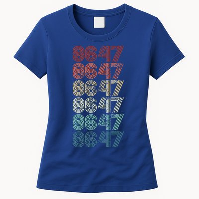 8647 Anti Trump 86 47 Womens T-Shirt
