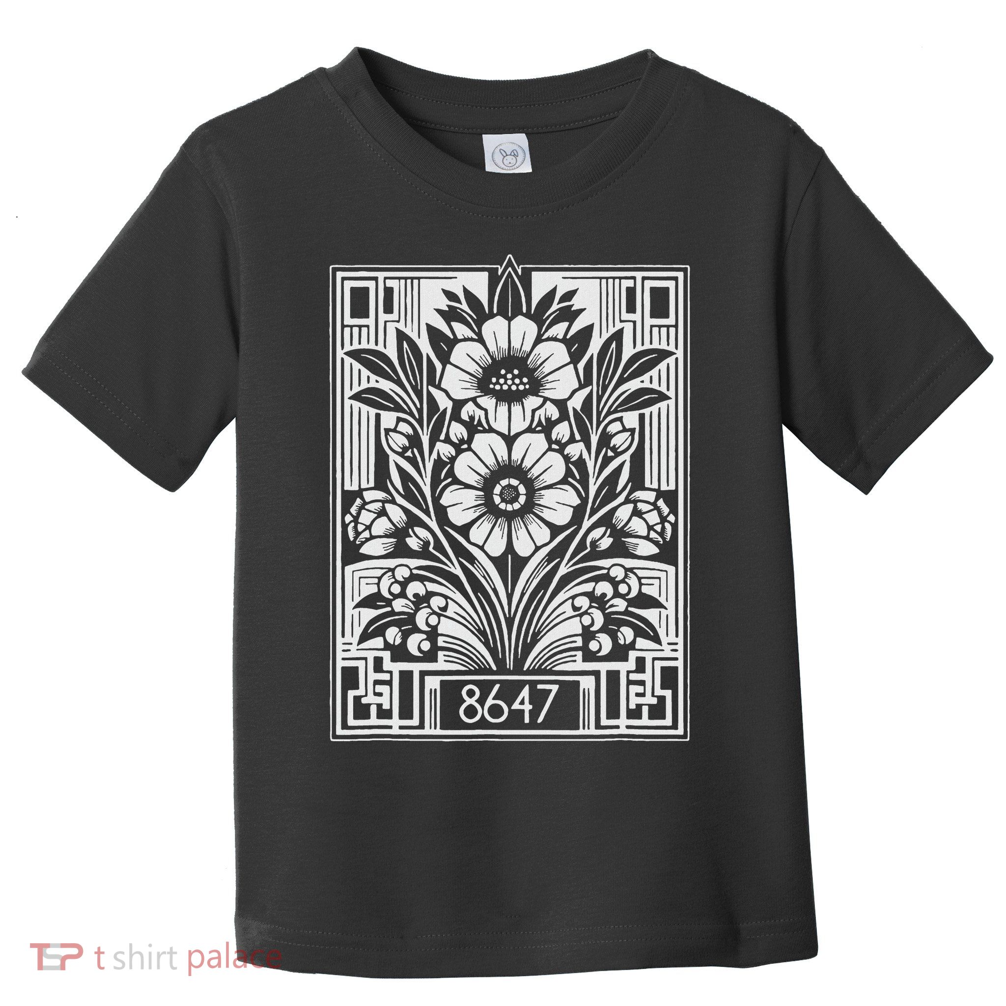 8647, Anti Trump, Floral Feminist, Subtle, Human Rights Toddler T-Shirt
