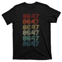 8647 Anti Trump 86 47 Retro Vintage Style Antitrump Vance T-Shirt