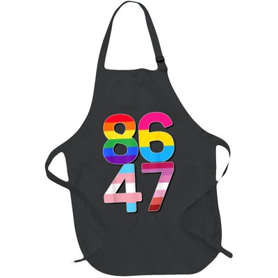 8647 Anti Trump President Rainbow LGBT  Apron