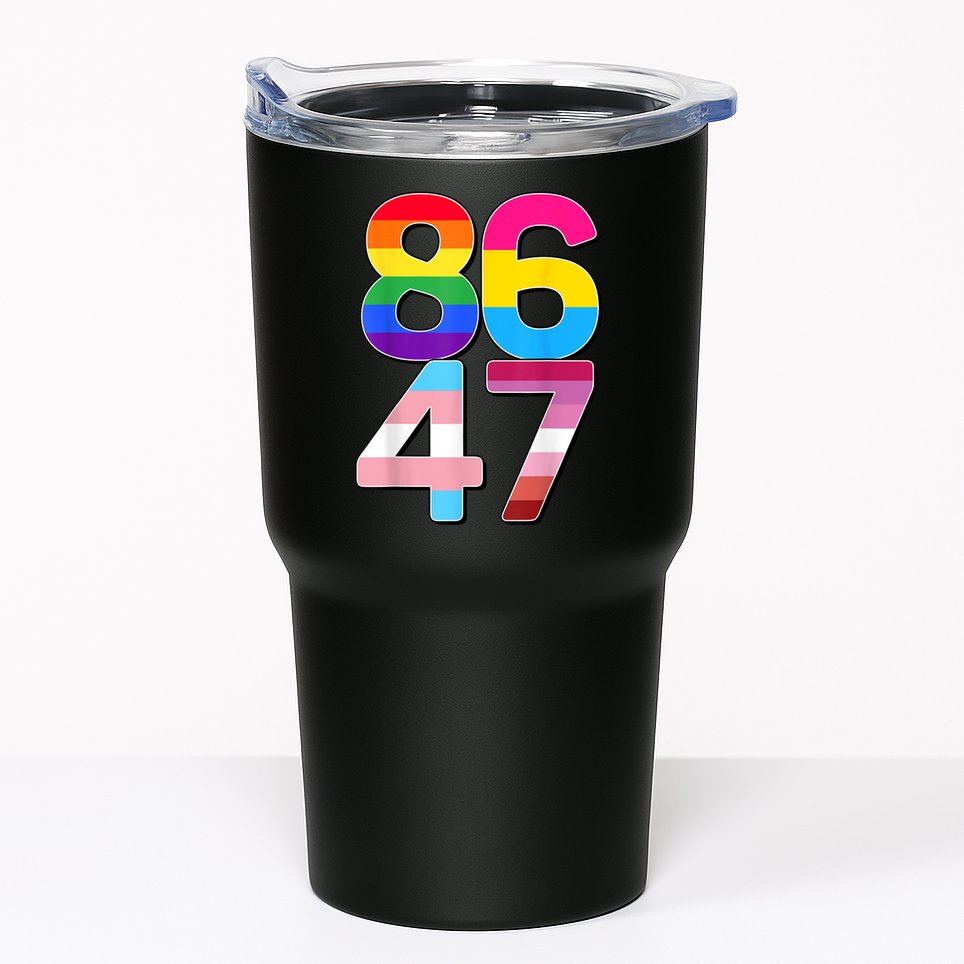8647 Anti Trump President Rainbow LGBT  Tumbler