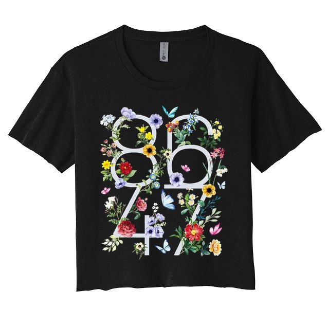 8647 Anti Trump President Crop Top