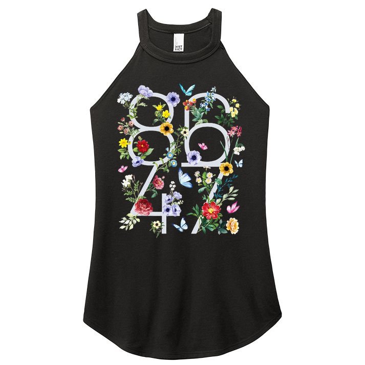  8647 Anti Trump President Women's Perfect Tri Rocker Tank