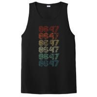 8647 Anti Trump 86 47 Retro Vintage Style Anti Trump Vance PosiCharge Competitor Tank