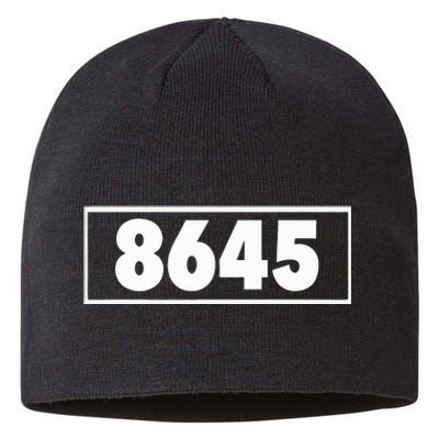 8645 Anti Trump Impeach S. Sustainable Beanie