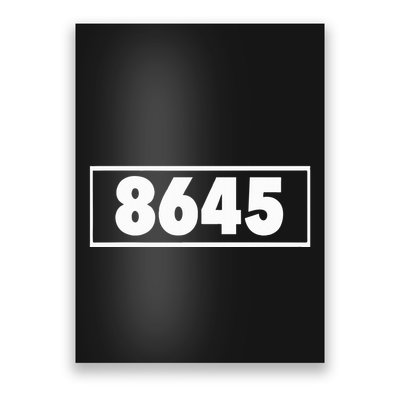 8645 Anti Trump Impeach S. Poster