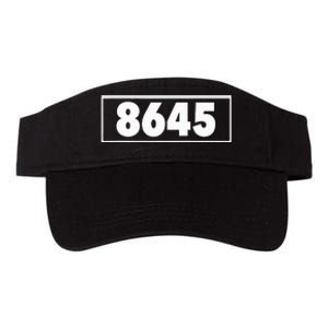 8645 Anti Trump Impeach S. Valucap Bio-Washed Visor