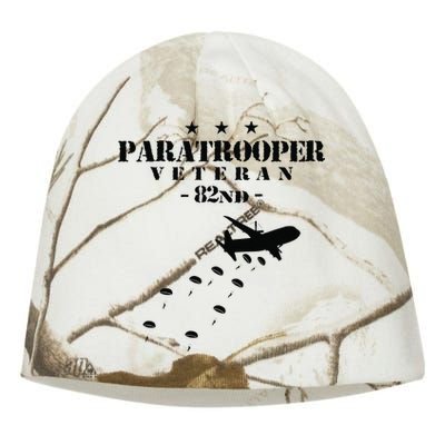 82nd Airborne Veteran Paratrooper Kati - Camo Knit Beanie