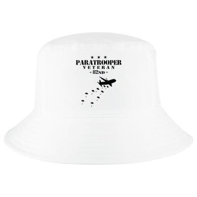 82nd Airborne Veteran Paratrooper Cool Comfort Performance Bucket Hat