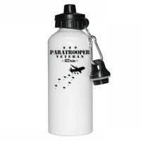 82nd Airborne Veteran Paratrooper Aluminum Water Bottle