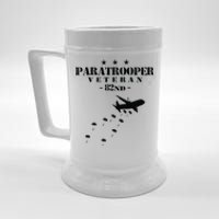 82nd Airborne Veteran Paratrooper Beer Stein