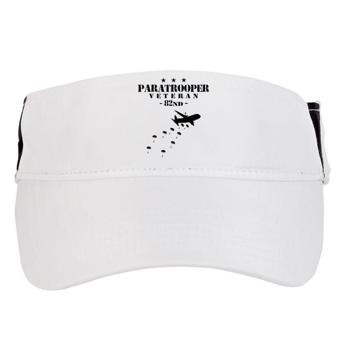 82nd Airborne Veteran Paratrooper Adult Drive Performance Visor