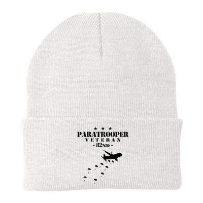 82nd Airborne Veteran Paratrooper Knit Cap Winter Beanie