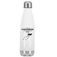 82nd Airborne Veteran Paratrooper Stainless Steel Insulated Water Bottle