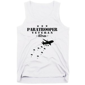 82nd Airborne Veteran Paratrooper Tank Top