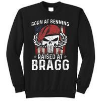 82nd Airborne Veteran Born At Ft Benning Raised Fort Bragg Sweatshirt