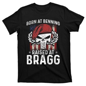 82nd Airborne Veteran Born At Ft Benning Raised Fort Bragg T-Shirt